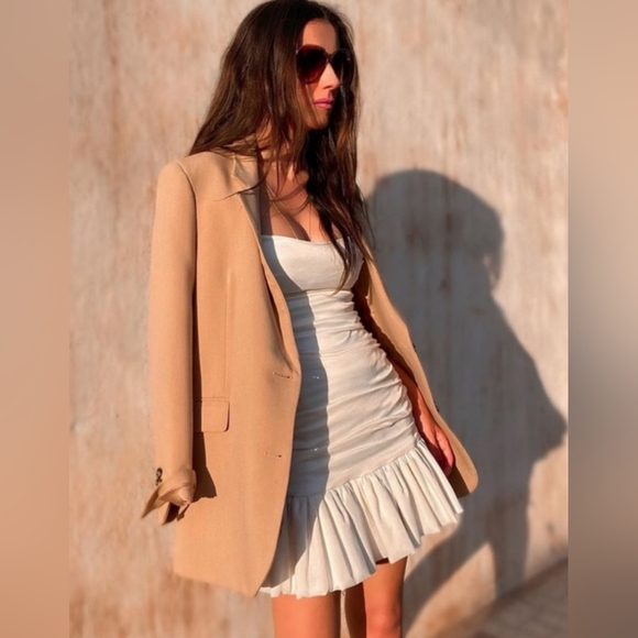 Zara Draped Dress - Picture 2 of 5